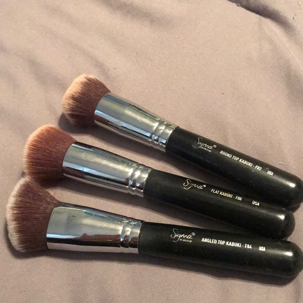 Sigma Makeup Brush Bundle (F82, F80, F84)